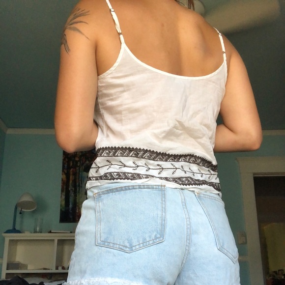 Tank top w beautiful pattern - Picture 3 of 4